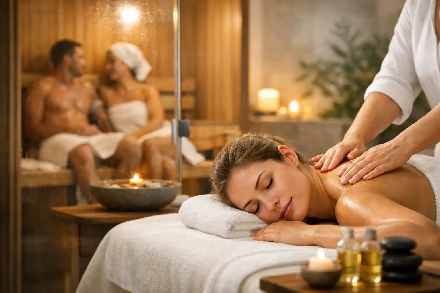 Come integrare sauna nei massaggi