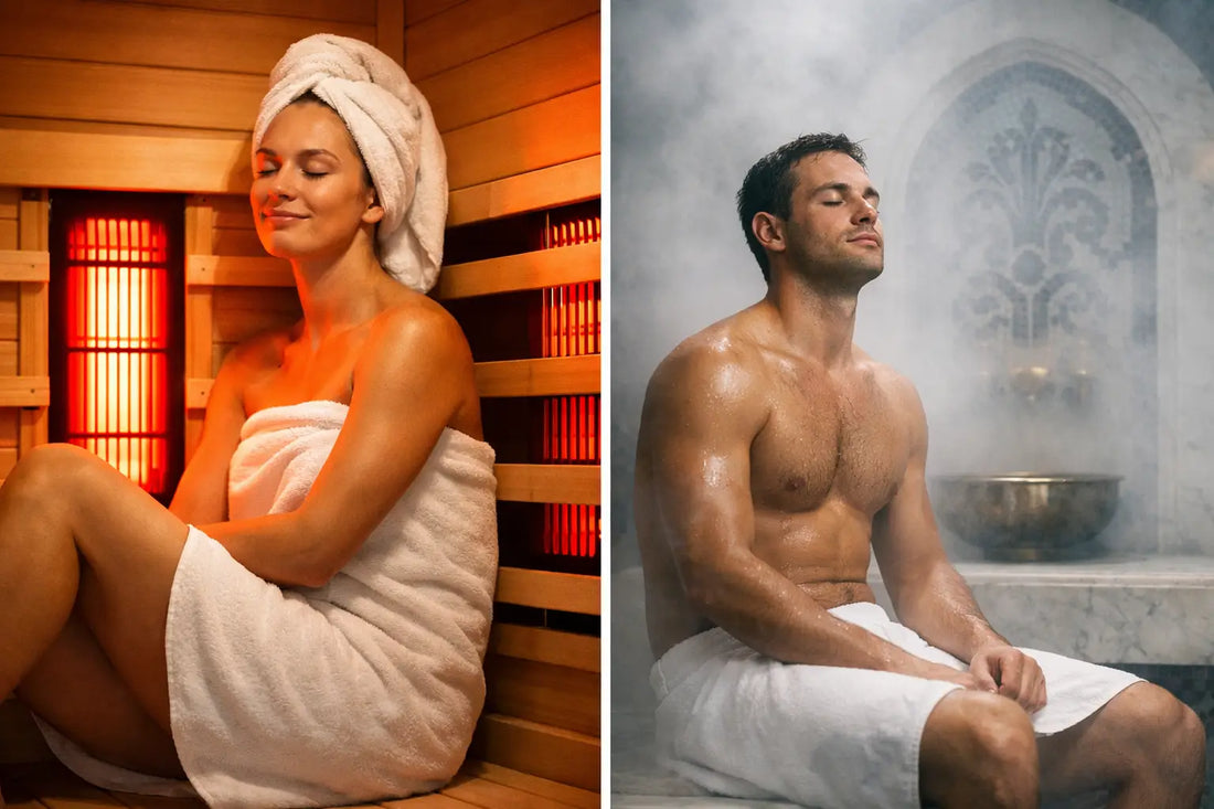 Sauna infrarossi o bagno turco?