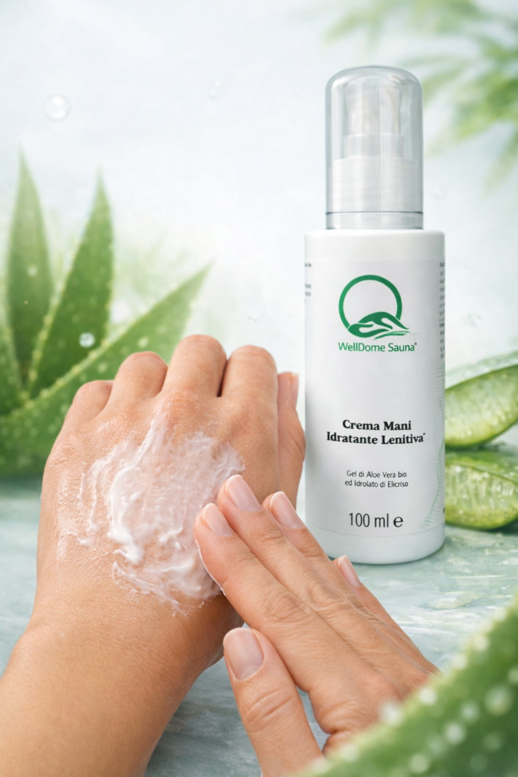 Crema Mani all'Aloe