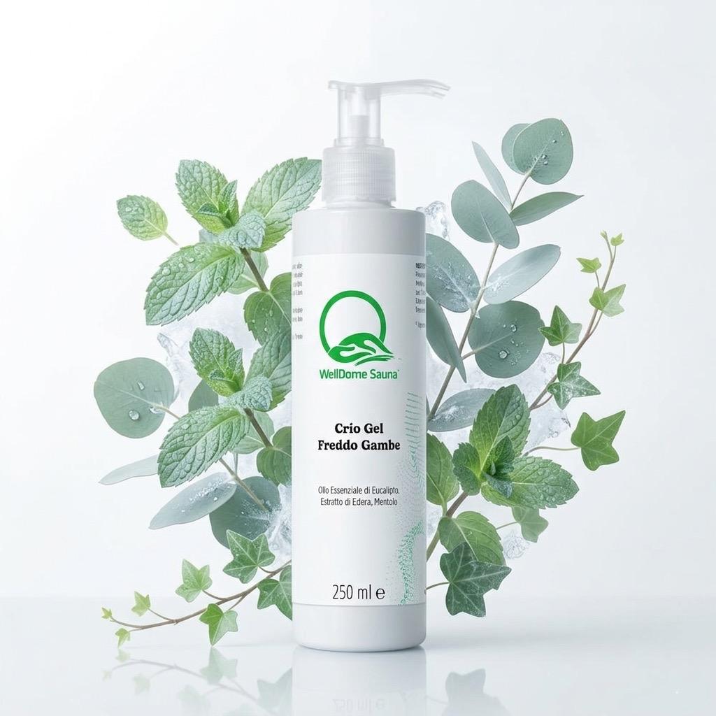 Gel corporal frío - Efecto hielo